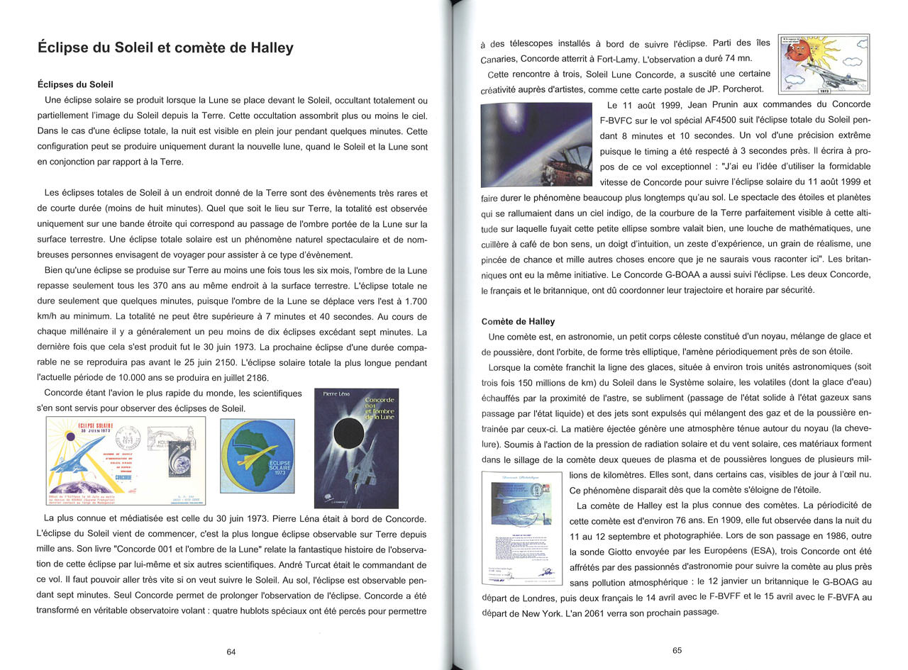 exemples de pages Concorde de A � Z par Jean-Fran�ois B�