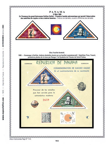 page number astronome_14_A_ from album astronome to collect stamps