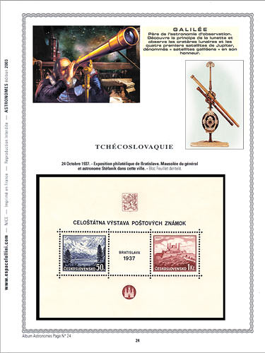 page number astronome_24__ from album astronome to collect stamps