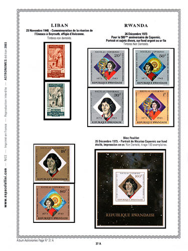 page number astronome_37_A_ from album astronome to collect stamps