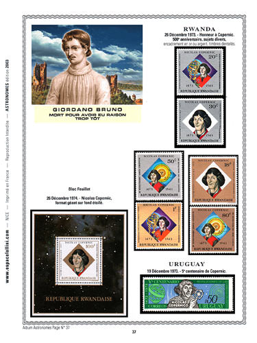 page number astronome_37__ from album astronome to collect stamps