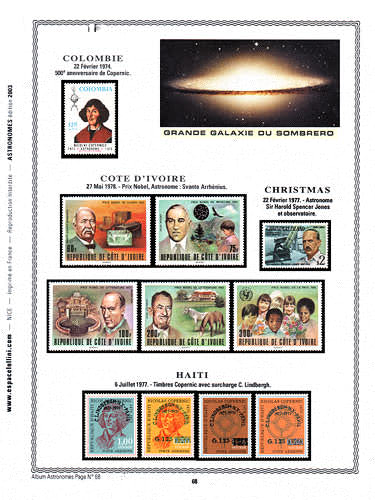 page number astronome_68__ from album astronome to collect stamps