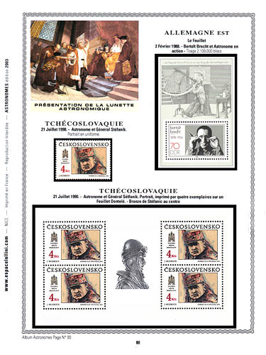 page number astronome_80__ from album astronome to collect stamps