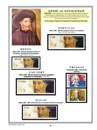page number astronome_89__ from album astronome to collect stamps