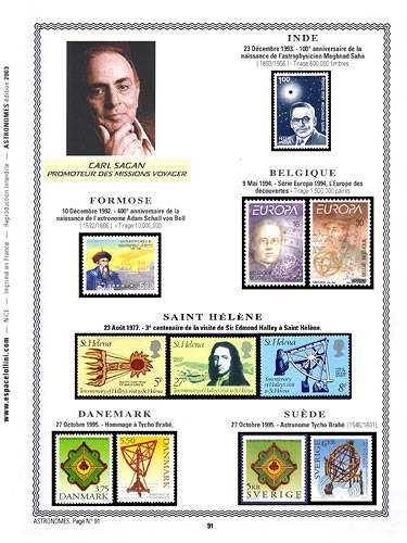 page number astronome_91__ from album astronome to collect stamps