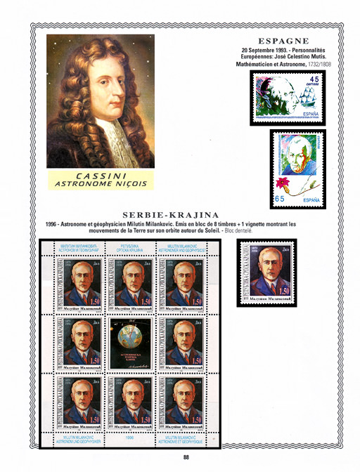 page astronome_88__ from album collection astronome of stamps