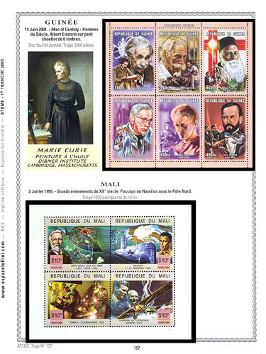 page number atome_157__ from album atome to collect stamps
