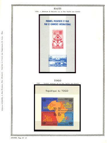 page number atome_17__ from album atome to collect stamps