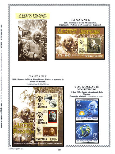 page atome_223__ de album collection atome de timbres