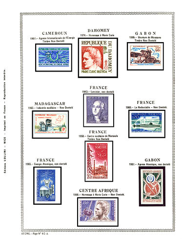 page number atome_40_A_ from album atome to collect stamps