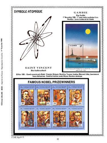 page atome_77__ de album collection atome de timbres