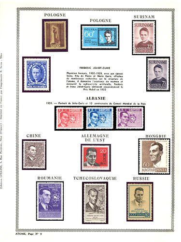 page number atome_9__ from album atome to collect stamps