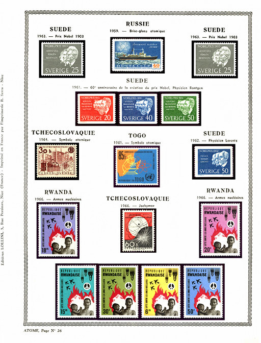 page atome_26__ de album collection atome de timbres