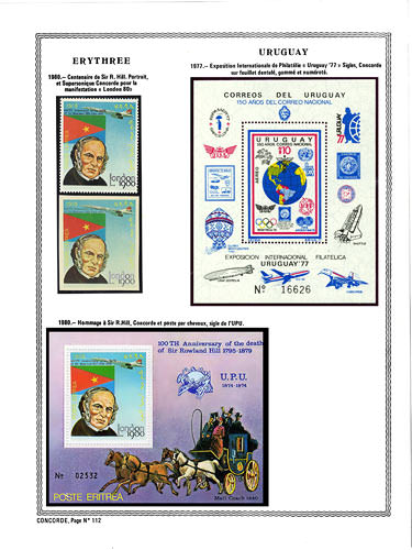 page concorde_112__ de album collection concorde de timbres