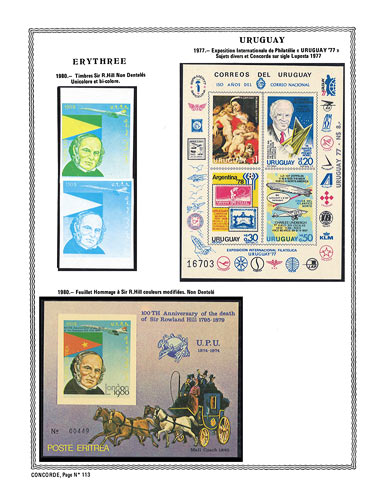 page concorde_113__ de album collection concorde de timbres