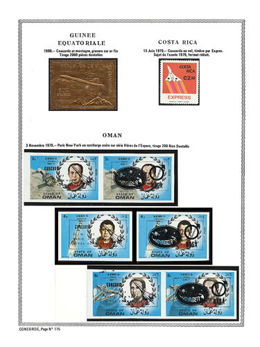 page concorde_115__ de album collection concorde de timbres