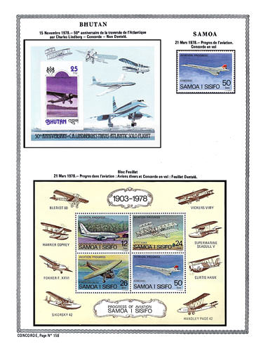 page concorde_158__ de album collection concorde de timbres