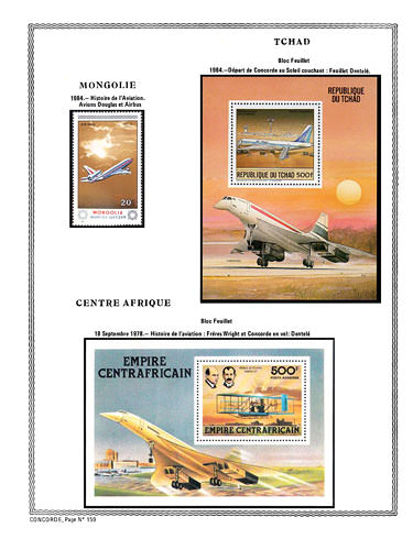 page concorde_159__ de album collection concorde de timbres