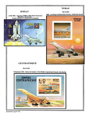 page concorde_163__ de album collection concorde de timbres