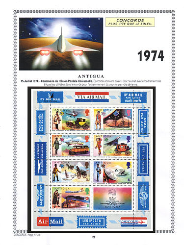 page concorde_28__ de album collection concorde de timbres