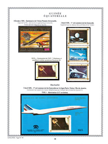 page concorde_44__ de album collection concorde de timbres