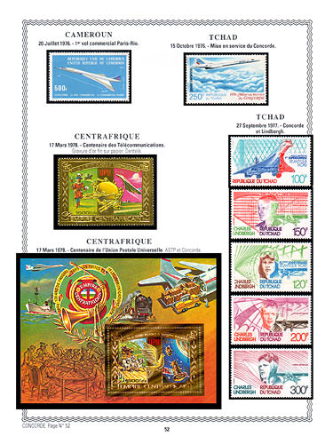 page concorde_52__ de album collection concorde de timbres