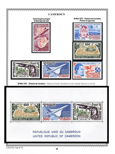 page concorde_55__ de album collection concorde de timbres