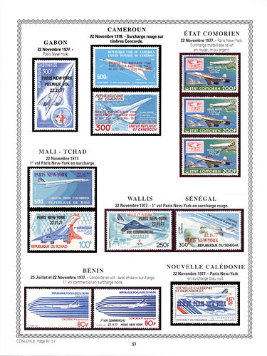 page concorde_57__ de album collection concorde de timbres