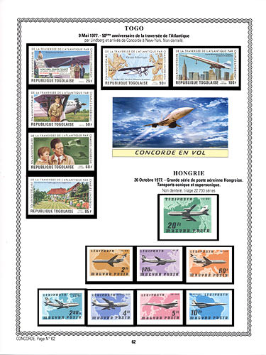 page concorde_62__ de album collection concorde de timbres