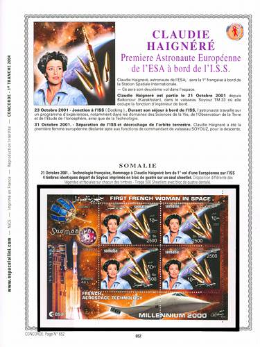 page concorde_652__ de album collection concorde de timbres