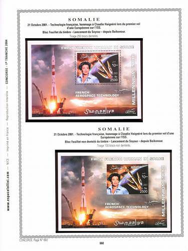 page concorde_660__ de album collection concorde de timbres
