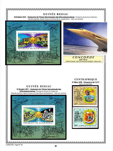 page concorde_66__ de album collection concorde de timbres