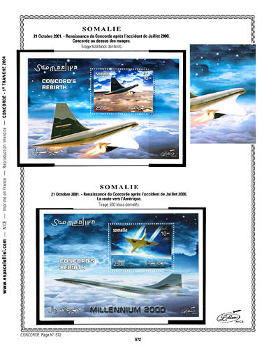 page concorde_672__ de album collection concorde de timbres