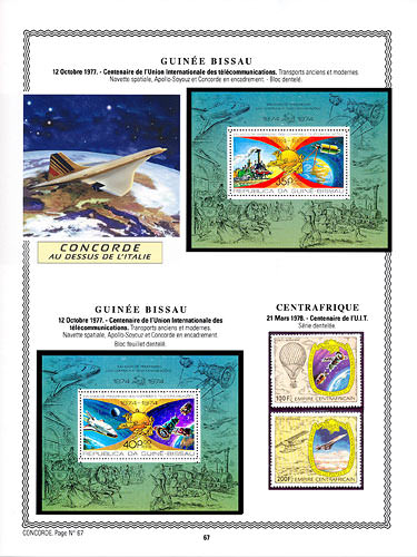 page concorde_67__ de album collection concorde de timbres