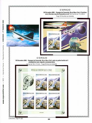 page concorde_689__ de album collection concorde de timbres