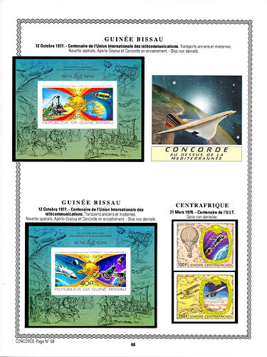 page concorde_68__ de album collection concorde de timbres