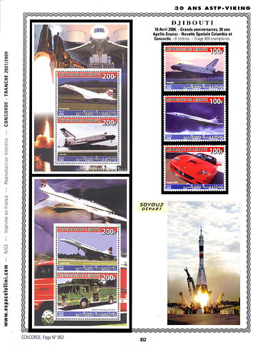 page concorde_852__ de album collection concorde de timbres
