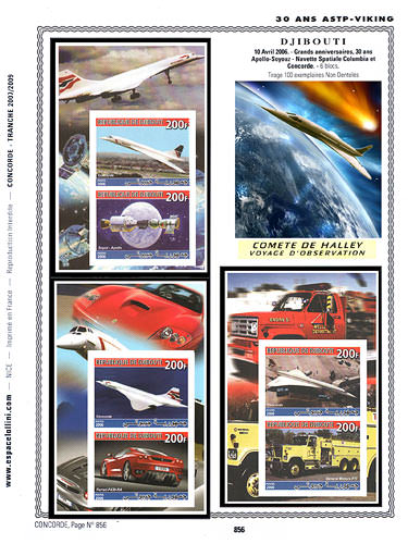 page concorde_856__ de album collection concorde de timbres