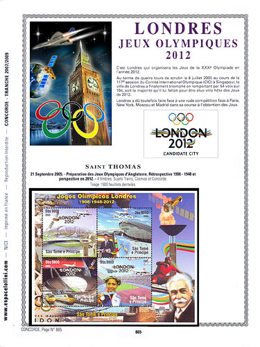 page concorde_865__ de album collection concorde de timbres