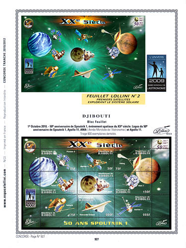 page concorde_927__ de album collection concorde de timbres