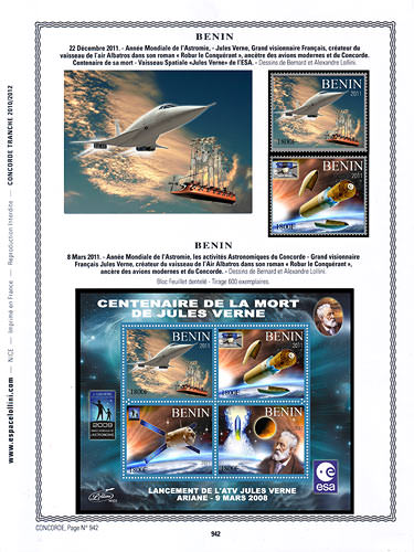 page concorde_942__ de album collection concorde de timbres