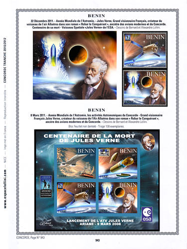 page concorde_943__ de album collection concorde de timbres