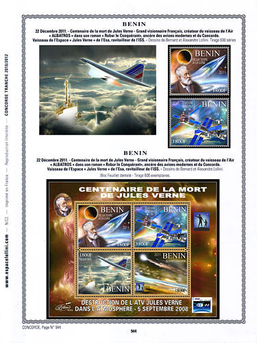 page concorde_944__ de album collection concorde de timbres