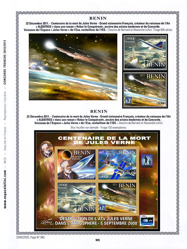 page concorde_945__ de album collection concorde de timbres