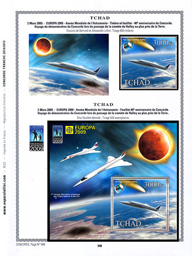 page concorde_948__ de album collection concorde de timbres