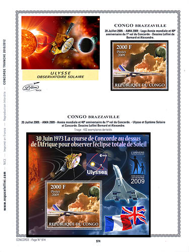 page concorde_974__ de album collection concorde de timbres