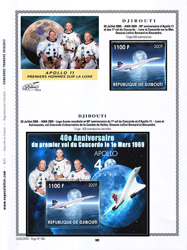 page concorde_985__ de album collection concorde de timbres