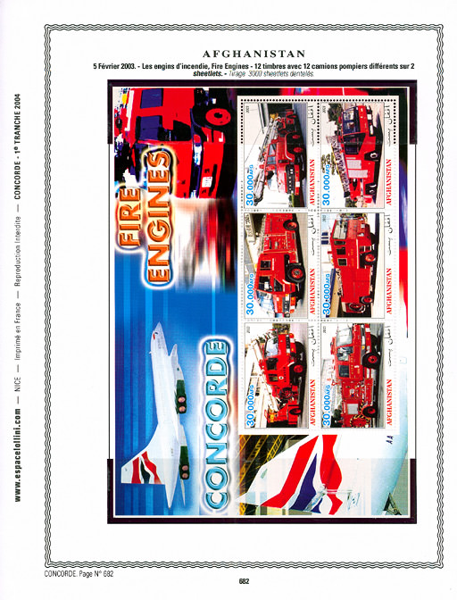 page concorde_682__ de album collection concorde de timbres