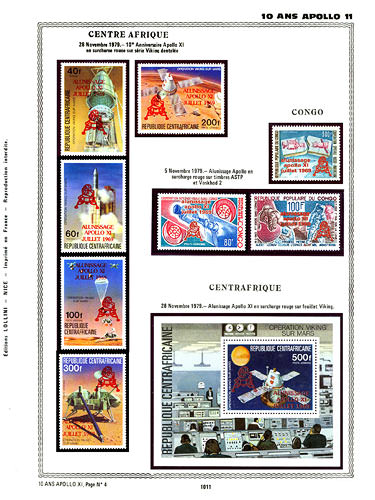 page number _1011__ from album espace to collect stamps