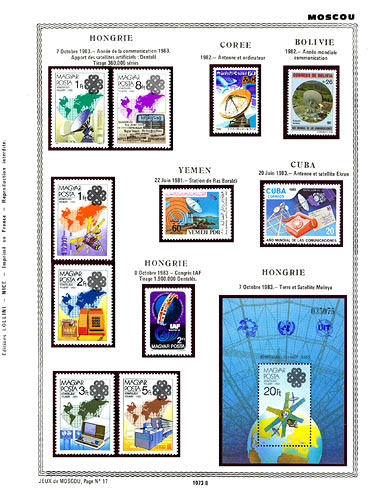 page _1073_B_ de album collection espace de timbres